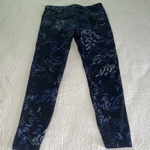 NWT Sweaty Betty Power‎ 7/8 Workout Leggings Black / Multi Size 8